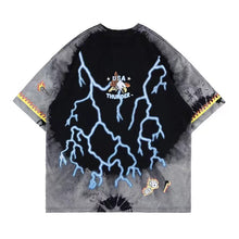 Lightning Eagle Graffiti Tie-Dye T-shirt XanacityToronto