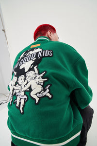 A Few Good Kids Varsity Jacket - Men's Hip-hop Streetwear Xanacity Toronto