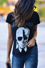 Zombie Skull Ladies T-shirt
