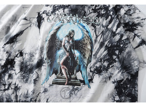 Darkness Angel Acid Wash T-shirt