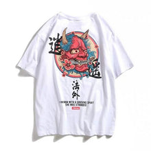 H.T.N.S Traditional Japanese T-Shirts Gray CHINA