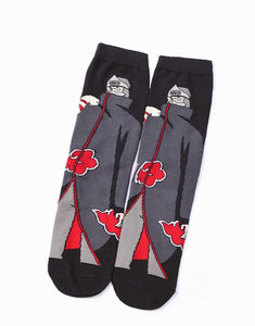Naruto series socks Ivory One Size