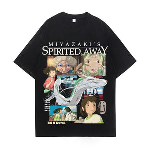 Miyazaki’s Spirited Away Classic Anime Movie T-Shirt XanacityToronto