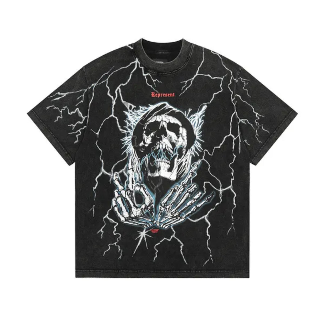 Louder Then Hell Represent Halloween AOP T-Shirt XanacityToronto