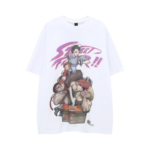 Street Fighter Funny Chun Li Arcade T-Shirt XanacityToronto
