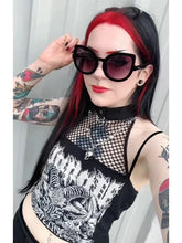 Killstar Fishnet Gothic Grunge Ladies Top Xanacity Toronto