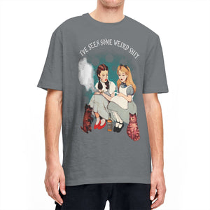 Seen Some Wierd *Ish Alice in Wonderland Men's T-Shirt Xanacity Toronto