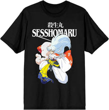 Inuyasha Sesshomaru Classic Kanji Black T-Shirt Xanacity Toronto