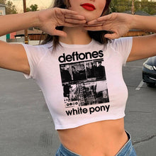 deftones white pony ladies cro top t-shirt Xanacity Toronto