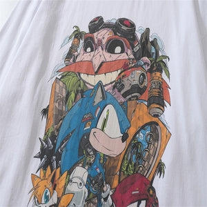Sega Sonic Hustle Graffiti Street T-Shirt Xanacity Toronto