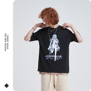 Ayanami Rei EVA Oversized Anime T-Shirt XanacityToronto