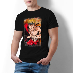 Yahiko Pain Naruto T-Shirt black-style-3 China