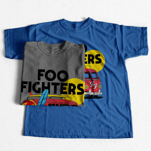 Foo Fighters Surf So-Cal Vintage Style T-Shirt XanacityToronto