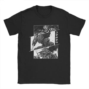 Black Swordsman Berserk Armor Guts Anime T-Shirt XanacityToronto