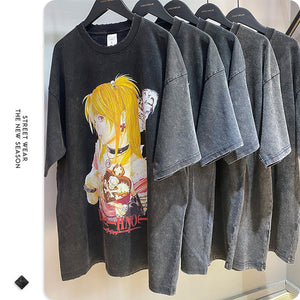 Death Note Vintage Washed Manga T-Shirt XanacityToronto