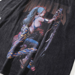 Mantis Anime Slayer Girl Video Game T-Shirt XanacityToronto