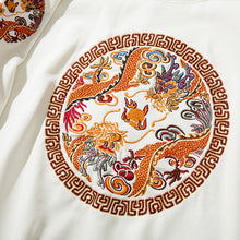 Dragon Crest Pullover - Casual Embroidery Hoodies Xanacity Toronto