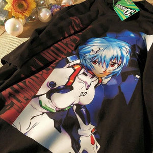 Neon Genesis Evangelion Rei Ayanami Anime T-Shirt XanacityToronto