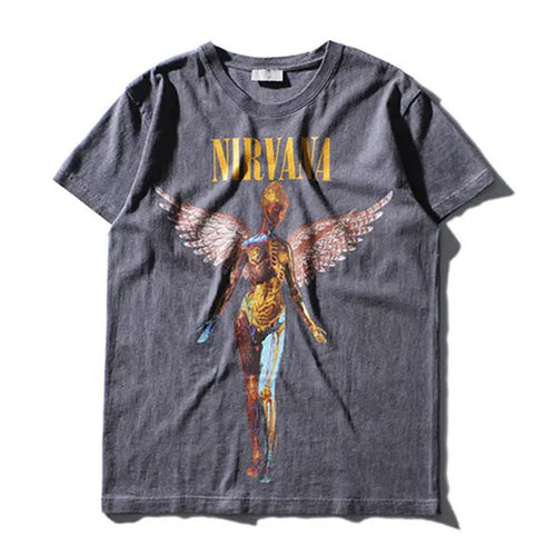 Nirvana - In Utero T-shirt (Heavy Blend) Dark Grey