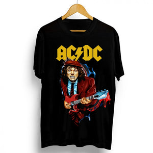 Oversized AC/DC Retro Rock Band T-Shirt Sale! XanacityToronto