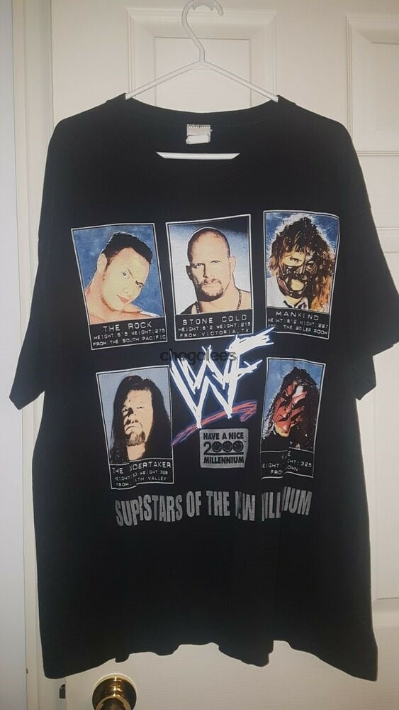 Superstars of the new millennium WWF T-Shirt Xanacity Toronto