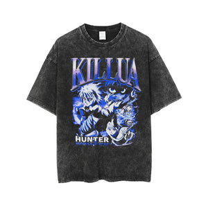Killua Zoldyck Anime Hunter X Hunter T-Shirt Xanacity Toronto