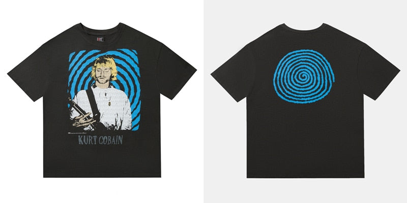 Nirvana Kurt Cobain T-Shirt -  Rock Vintage Fashion Xanacity Toronto