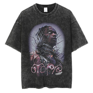 Travis Scott Utopia Grunge Hip-Hop Streetwear T-Shirt XanacityToronto