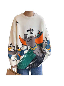 Dumbo The Elephant Disney Classics Long Sleeve Autumn Cardigan Sweater Xanacity Toronto