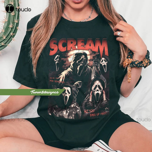 Scream Ghostface Killer Unisex Scary Movie T-Shirt Xanacity Toronto