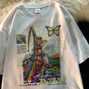 Jojo Bizarre Adventure Jolyne Cujoh Nature T-Shirt Xanacity Toronto
