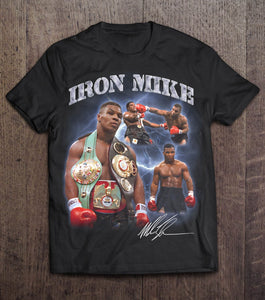 Boxing Champion Mike Tyson Vintage Inspired Iron Mike T Shirt Xanacity Toronto