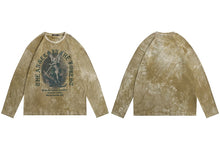The Angel In The Forest Tie Dye Long Sleeve T-shirt Xanacity Toronto