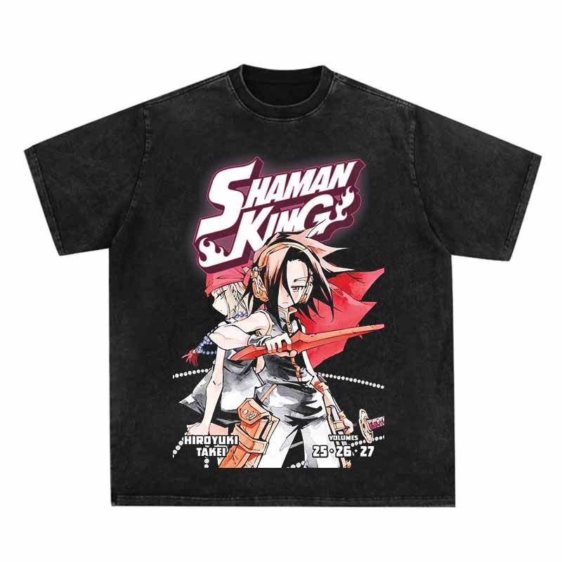 Shaman King Hirokuki Takei Anime T-Shirt Xanacity Toronto