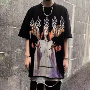 Gothic Flame T shirt XanacityToronto