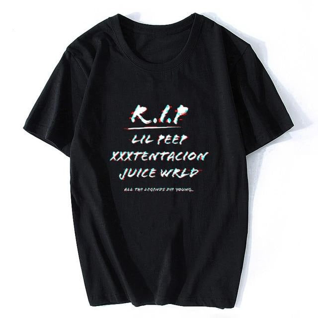 Lil Peep Xxxtentacion Juice Wrld Rip T-Shirt XanacityToronto
