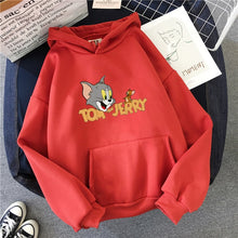 Tom & Jerry Hoodie Red