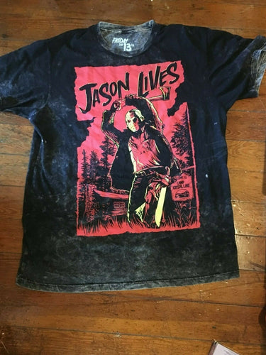 FRIDAY THE 13TH JASON LIVES ACID WASH T-Shirt