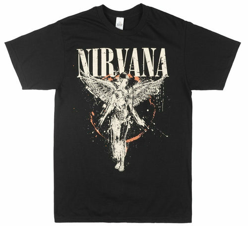 Nirvana In Utero Paint Splash T-Shirt