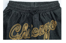 Black & Gold Chicago Bulls Basketball Shorts