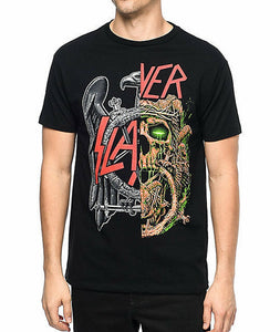 Slayer Split Black T-Shirt XanacityToronto