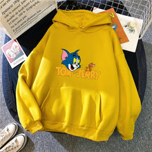 Tom & Jerry Hoodie Yellow