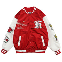 L.V.A Bomber Jacket red jackets