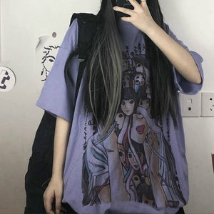 Horror Anime Junji Ito Graphic T-Shirt XanacityToronto