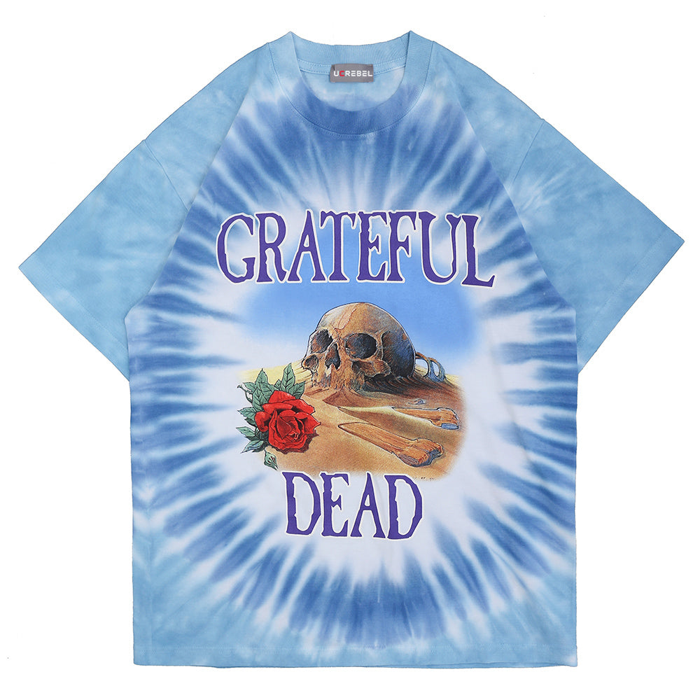 Skull Grateful Dead Reprint T-Shirt XanacityToronto