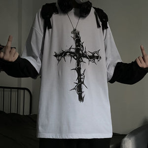 Dark Cross Long-sleeved T-Shirt XanacityToronto