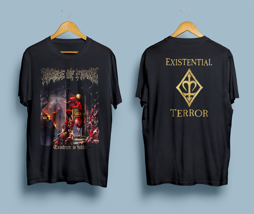Cradle Of Filth Existential Terror Reprint T-Shirt XanacityToronto