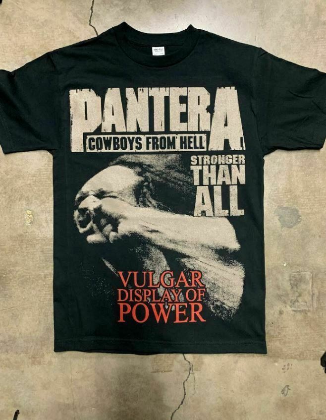 Pantera Cowboys From Hell Vulgar Display Of Power T-Shirt XanacityToronto
