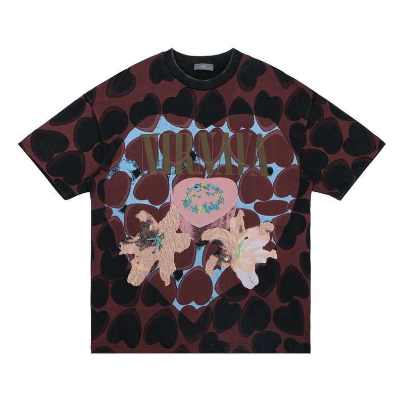 Nirvana Heart Shaped Box Reprint T-Shirt XanacityToronto