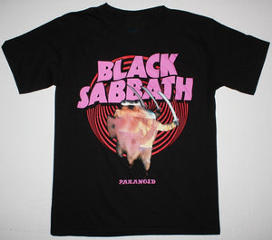 Black Sabbath - Paranoid T-shirt Black